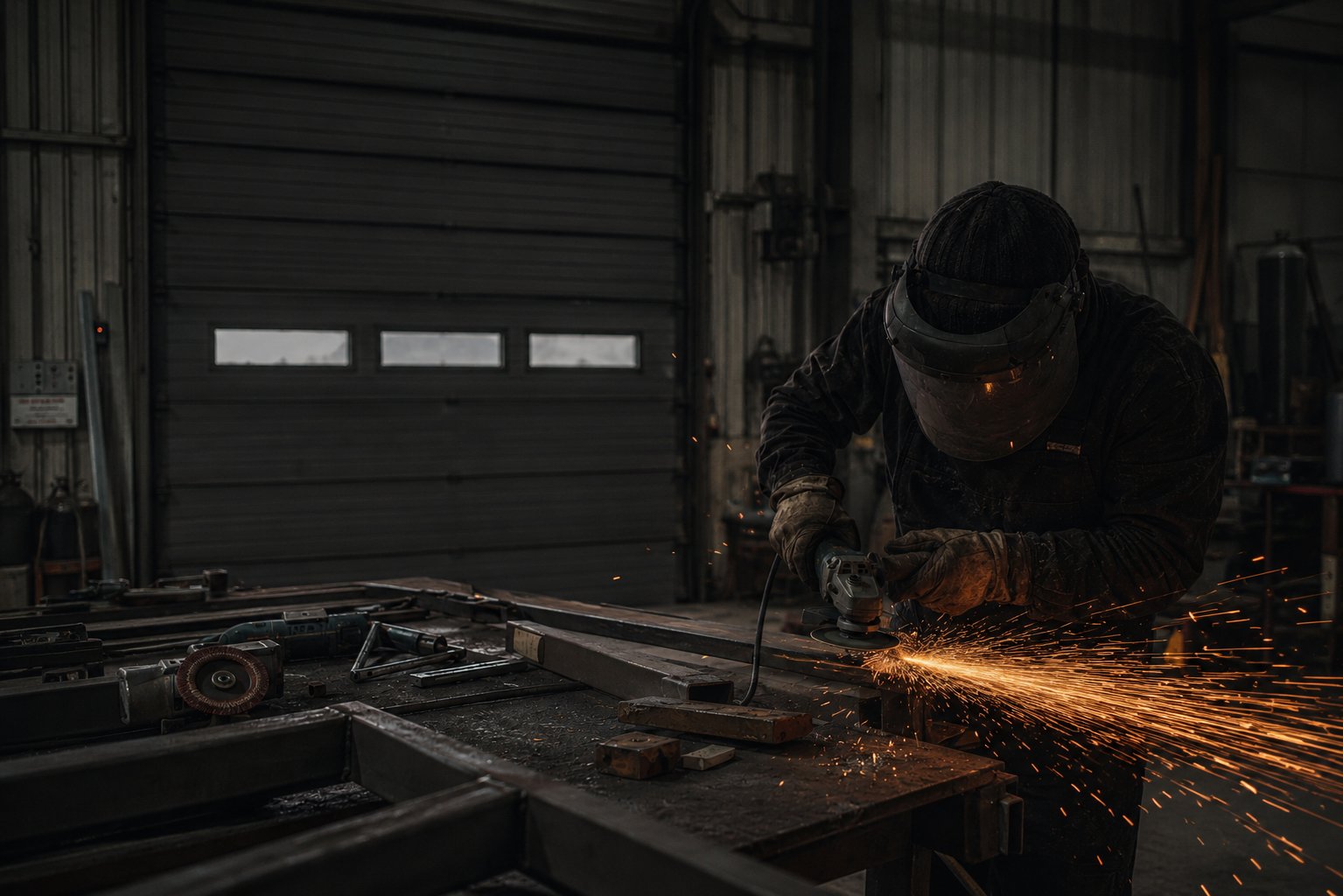 Работа в производственном цеху
